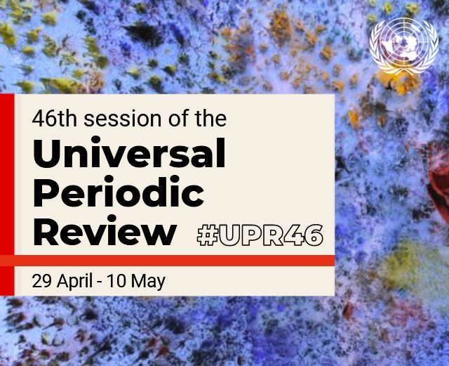 The UPR examines whether each of the 193 Member States is respecting their #HumanRights obligations & commitments. It reminds States of their responsibility to fully respect all human rights and fundamental freedoms. #UPR46 meets at UNGeneva on April 29. Stay tuned !