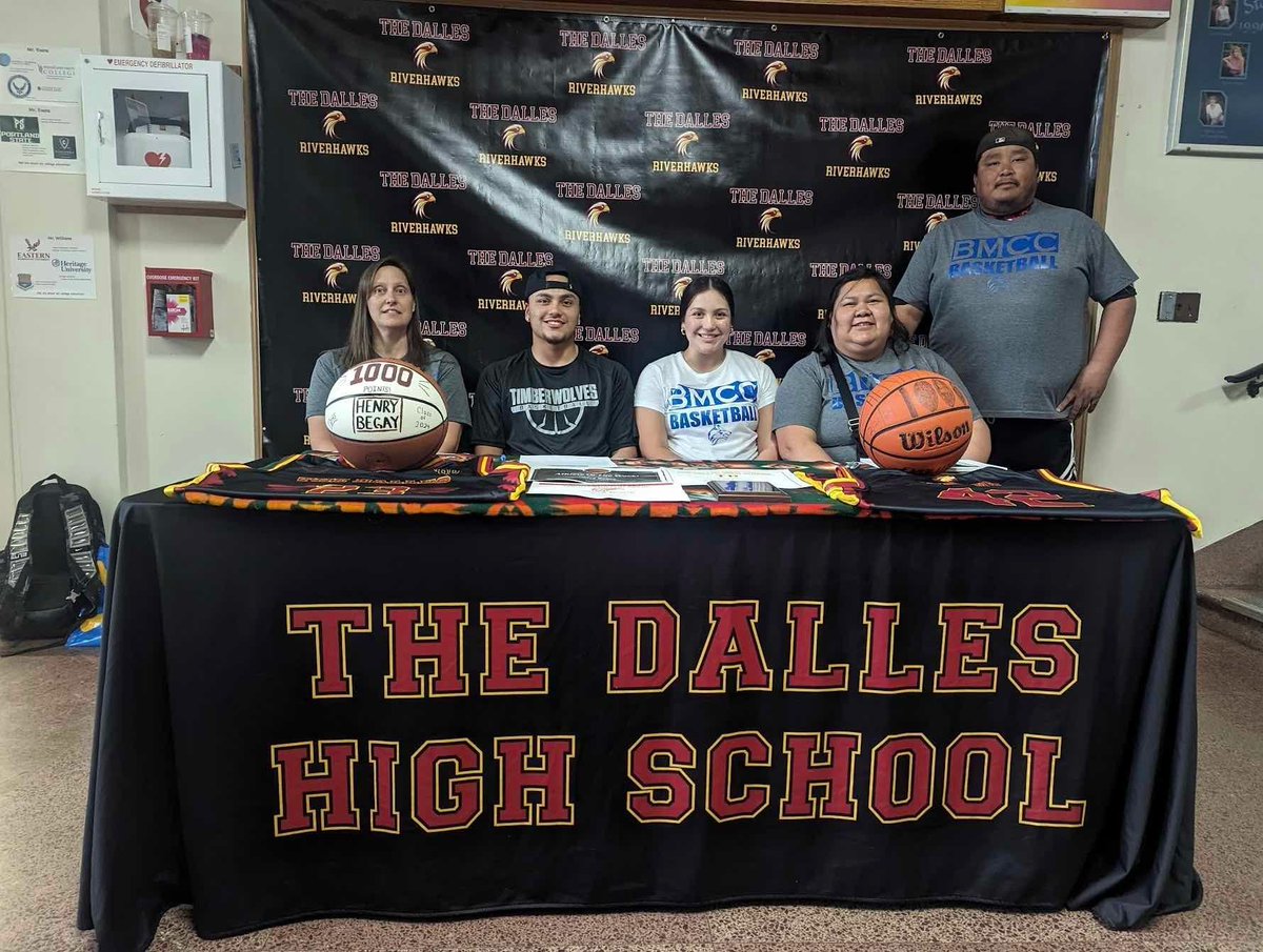 TDHS Basketball Star Henry Begay Signs with Blue Mountain Community College #NativePreps buff.ly/4b9kiiv