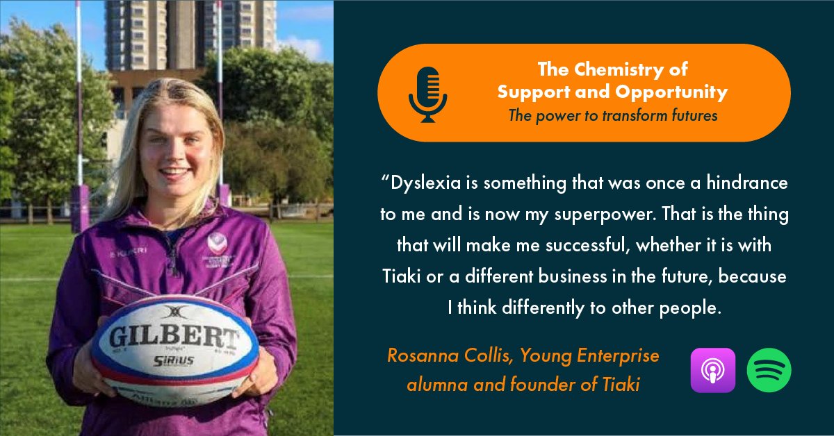 @thercollis, a previous Young Enterprise participant, #bravely shares with @sdavies1971 her experience from feeling like an undervalued learner at school to discovering the #self-confidence to start her own business. Hear more: ow.ly/vyr450RnhwR #TransformingFutures
