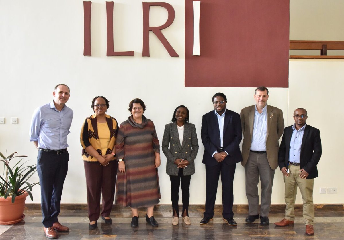 Our CEO, @VictoriaSabula, and Head of Agribusiness Programs, Fredrick Kiio, had a productive visit to @ILRI, Nairobi campus. We look forward to leveraging our respective strengths - AECF's expertise in catalyzing private sector development and ILRI's prowess in research and