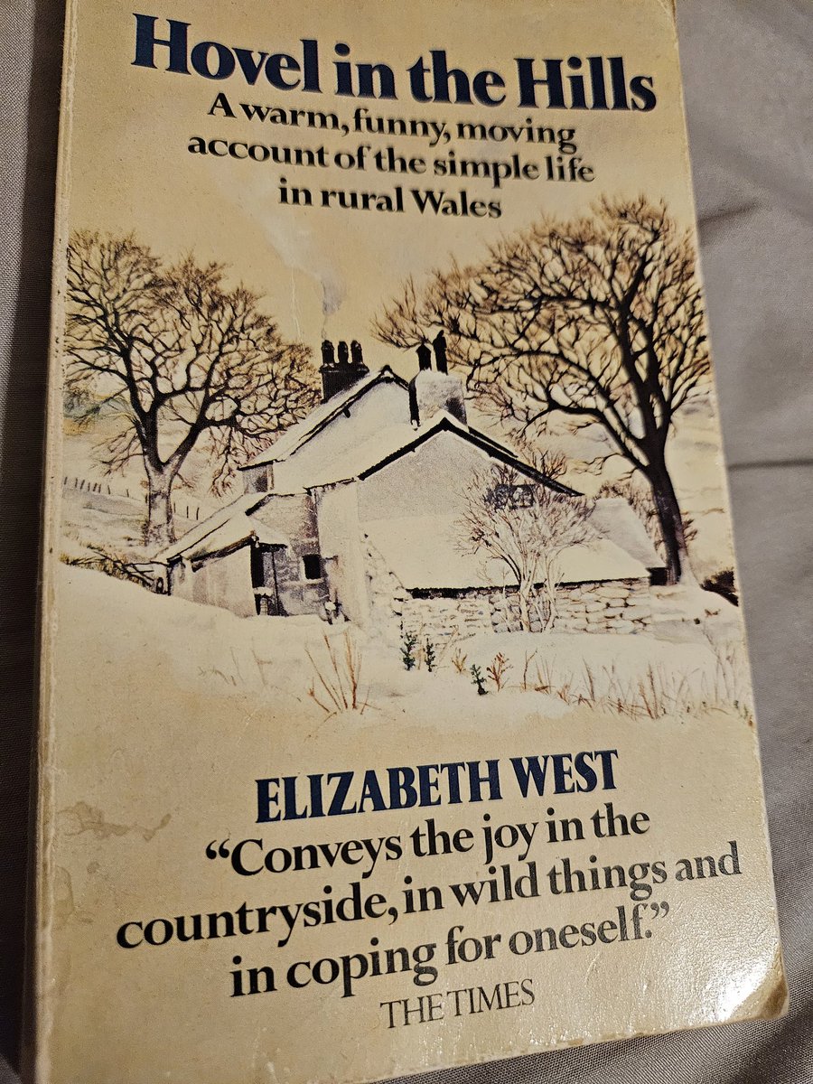 I've been meaning to read this for a while. Amazing that at 46 years old how much of what they worry about still rings true for many of us, but also what a different time. You can get a little lost in this book, a smallholding in the 70s, living on a pittance, doing what you need