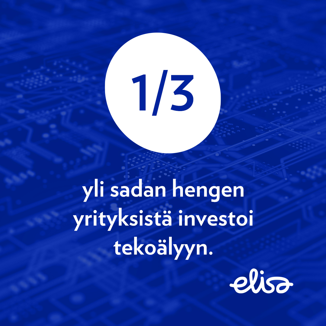 #Elisa ja @suomenyrittajat kyselyn mukaan yrittäjien aktiivisen tekoälyn käytön esteitä ovat kiinnostuksen puute (43 %), ajan puute (37 %) ja kokemus osaamattomuudesta tai tietotaidon puutteesta (32 %). Kyselytutkimuksen tulokset 👉 some.elisa.fi/13c #Tekoäly #Yritykset