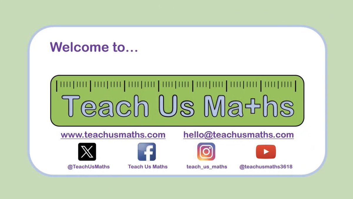 FREE Maths videos now available to view on my YouTube channel (@teachusmaths3618). Accompanying lessons and worksheets can be found on my website (teachusmaths.com)

Here’s 💚Multiplying Decimals💚…

youtu.be/efzNtsXRvCQ?si…

#edutwitter #edchat #TeachersofTwitter