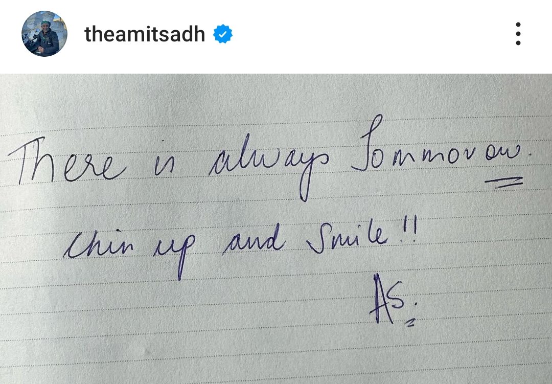 Quote of the day 
#amitsadh