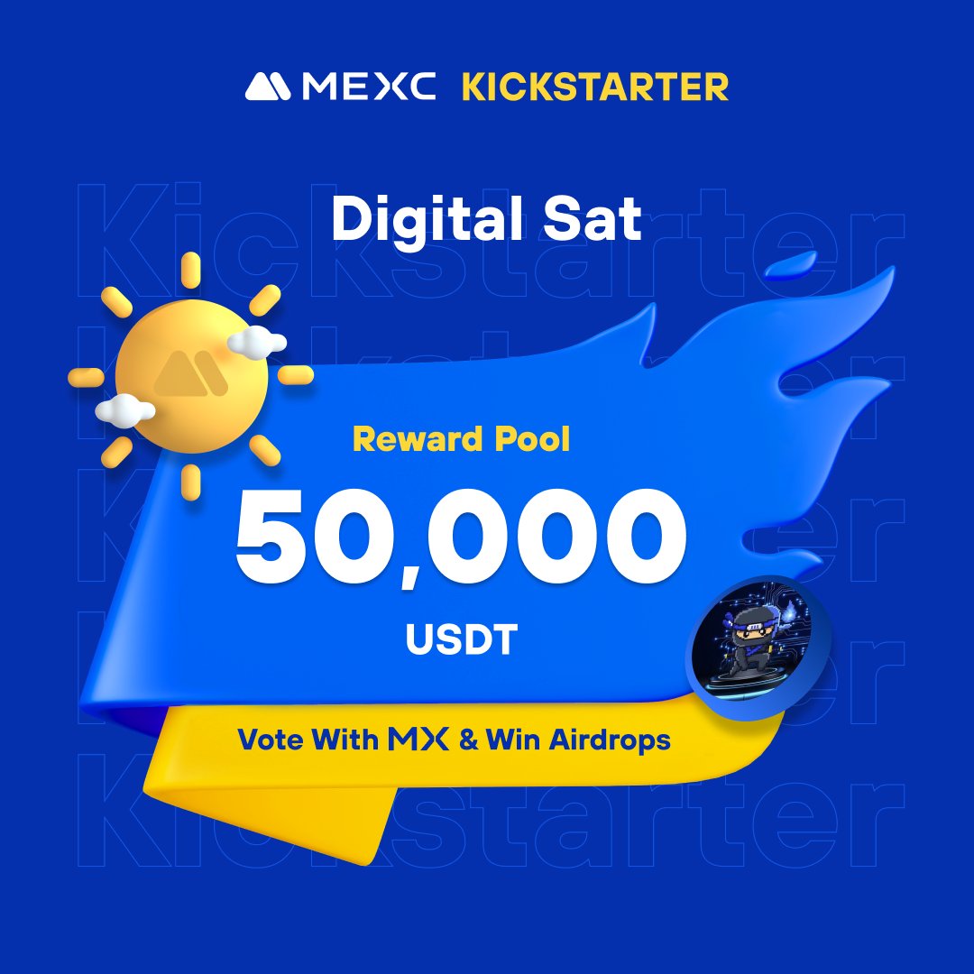 .@Digital_Satx, unlocking the potential to create the most fun inscriptions on BSC, is coming to #MEXCKickstarter 🚀 🗳Vote with $MX to share massive airdrops 📈 $SATXAI/USDT Trading: 2024-04-26 09:30 (UTC) Details: mexc.com/support/articl…