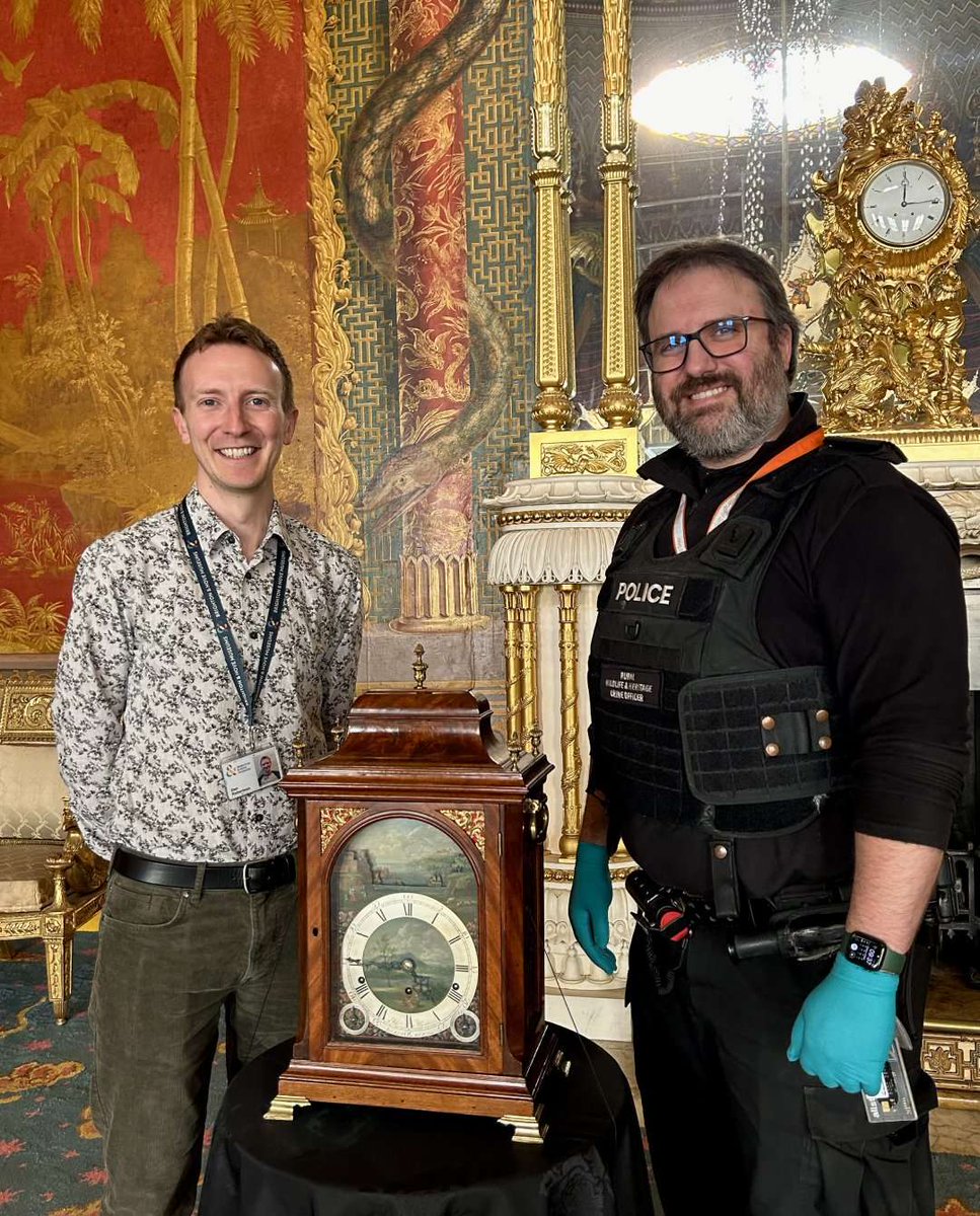 Stolen 18th Century Clock Returns to Brighton Read more on Sussex.News ➡️ bit.ly/3WcR1za