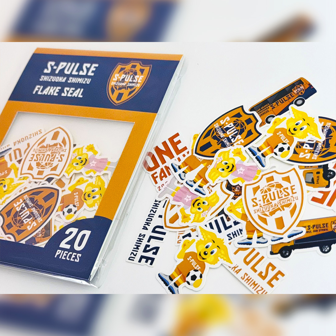 清水エスパルス ブランケット 地球儀ユニフォーム型シールステッカー