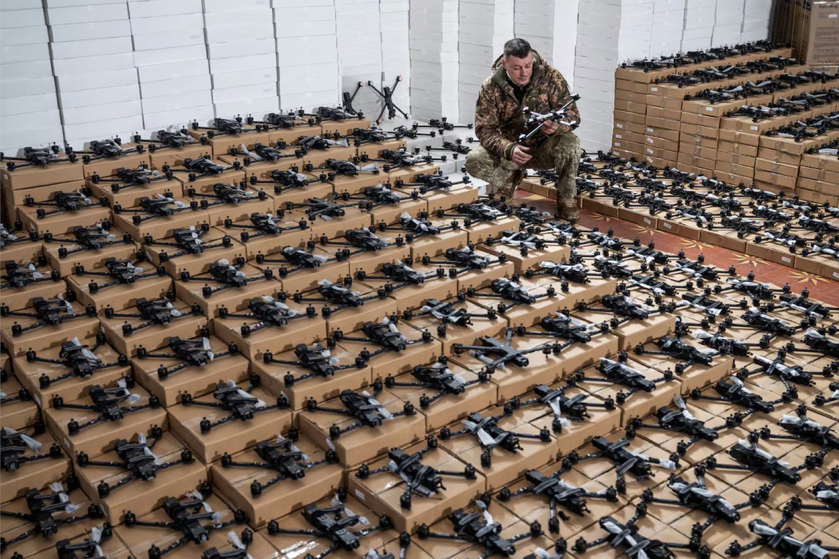 A drone coalition co-led by the U.K. and Latvia has collected over 500 million euros ($535 million) to purchase drones for Ukraine. The drone coalition was established in January to bolster Ukraine's arsenal of unmanned aerial vehicles (UAVs). Seven other countries have joined…