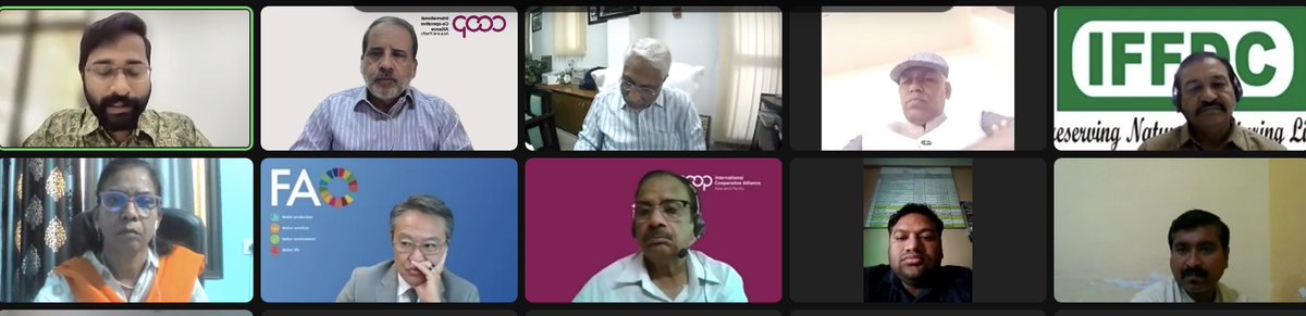 Happening now @ICAAPAC Agriculture & Environment Committee webinar on Climate Smart Agriculture with Mr. Takayuki Hagiwara @FAOIndia and Dr. Naresh Kumar @iaripusa1 Need agrifood systems which incorporate sustainable practices, collaboration, governance, and policy frameworks