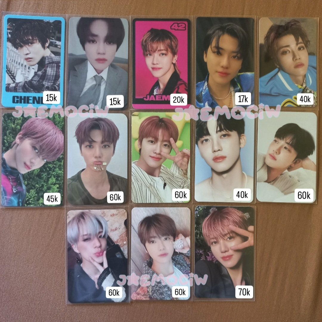 [help rt please]

--wts/want too sell ; pc aab jaemin

↪all in good condi
↪💸 ; include adm & pack
↪co 🍊 ; bisa req shoppe live/video
↪keep event with dp
↪nego tipis allowed
↪📍 ; Tasikmalaya, Jawa barat
❗️not for sensitive buyer❗️

#wts pc aab jaemin sg24 selca nct dream