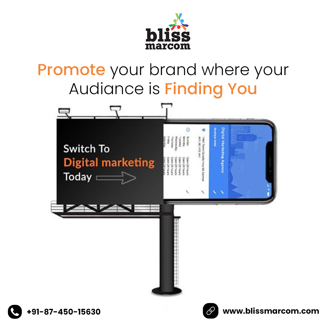 Bliss Marcom is the Top digital marketing agency in Noida (Delhi NCR). We focus on providing Best Digital marketing services like #SEO, #WebDesign & Development, #ContentMarketing, etc. Visit bit.ly/3w6BQNm Call 8745015630 #BlissMarcom #DigitalMarketingAgency #SMO