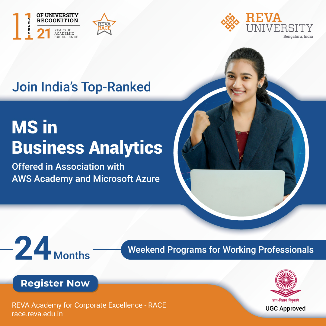 RACE REVA University tweet media