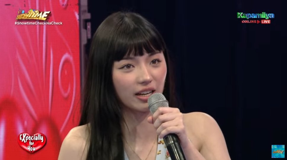 bashgita's tweet image. cute cute ng couple na to pwedeng ilaunch na loveteam #ShowtimeCheckNaCheck