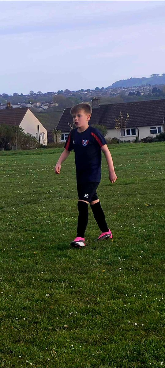 Last training session before the League plate finals this Saturday for our No. 4 🫶💙⚽️

Good luck son!

<a href="/Mayflower_MCA/">Mayflower Academy</a> <a href="/rosswilcoxMCA/">Ross Wilcox</a> #grassroots #football