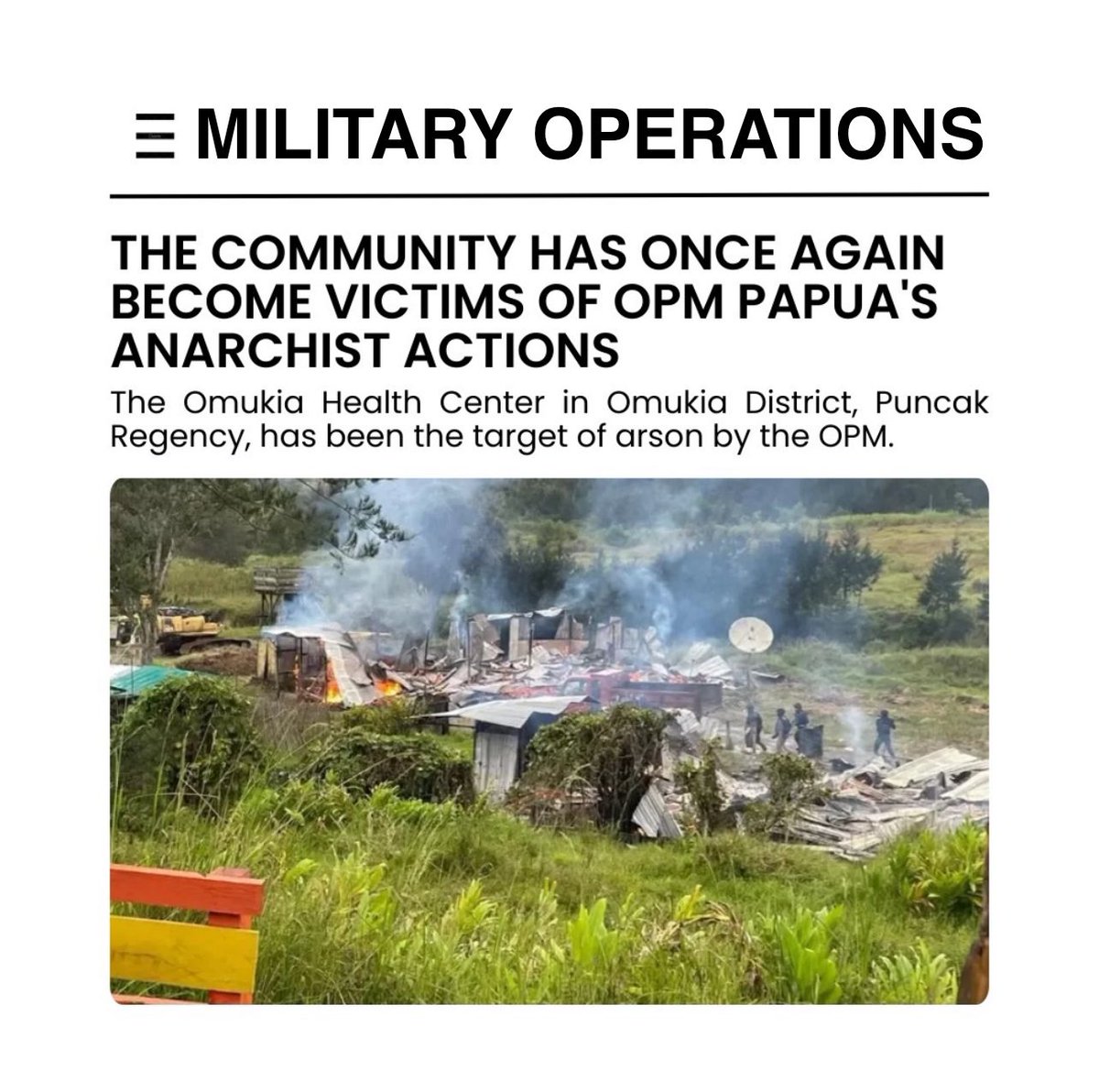 pancasilan1's tweet photo. especially internationally. A number of social media platforms are known to be used by OPM to show off atrocities, namely shootings, mutilations & taking pilots hostage with demands for independence.
#militaryoperations #notolerance #Humanity #SavePapua #Separatist #turnbackcrime https://t.co/Kh5lkzWnM2