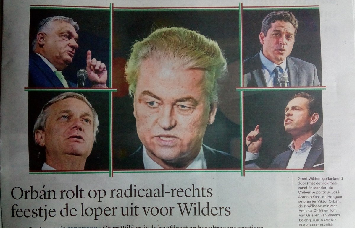 Kabinetsformatie?
Dat heeft geen prioriteit. 
Toch...?