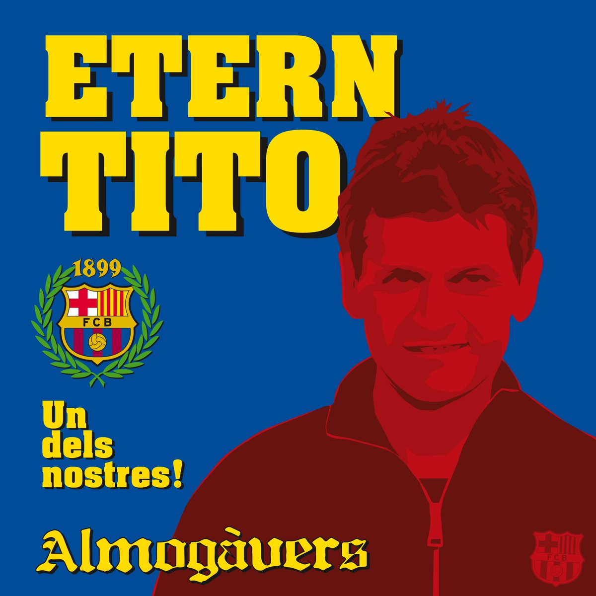 Avui fa 10 anys que ens va deixar en Tito Vilanova. #EternTito 💙❤️