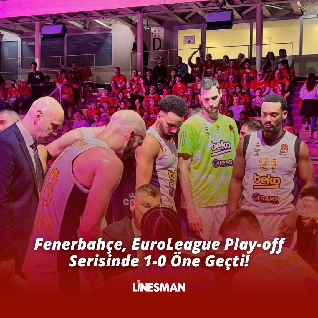 🏀 Fenerbahçe Beko (@FBBasketbol), EuroLeague play-off ilk maçında Monaco'yu mağlup ederek avantajı ele geçirdi. #EuroLeague • #FenerbahçeBeko