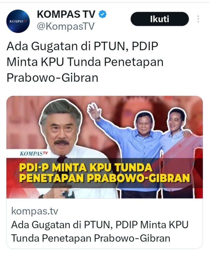 Spiderguns1's tweet photo. ntah apa dibenak Pdip, diwakili oleh seorang Profesor Hukum Gayus Lumbun... inikah dibilang kedunguan...sdh terjadi baru mau menggugat ..apakah ini namanya kedunguan sejati..??? @mohmahfudmd https://t.co/C7RoeGR7zy
