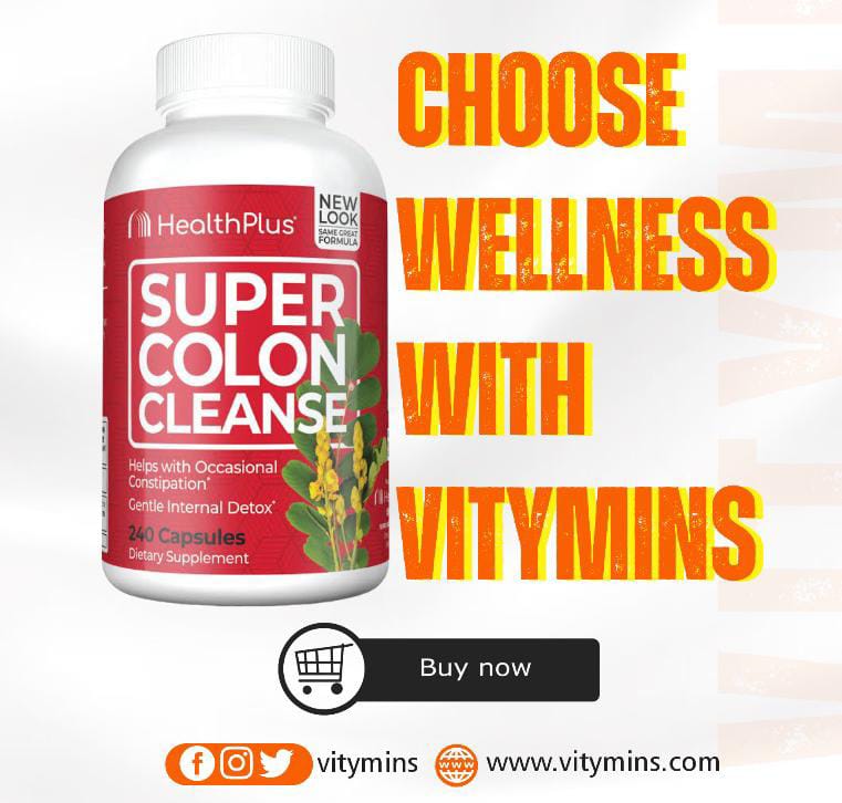 vitymins's tweet photo. Are you constantly constipated? Is your gut feeling sluggish and bloated? Hit the reset button with the Super Colon Cleanse. Order on our website - https://t.co/jkcg0pGyLV or Call/ WhatsApp 08142319423
🚚 across Nigeria.
#Vitymins
#SuperColonCleanse https://t.co/UT53CVfu6G