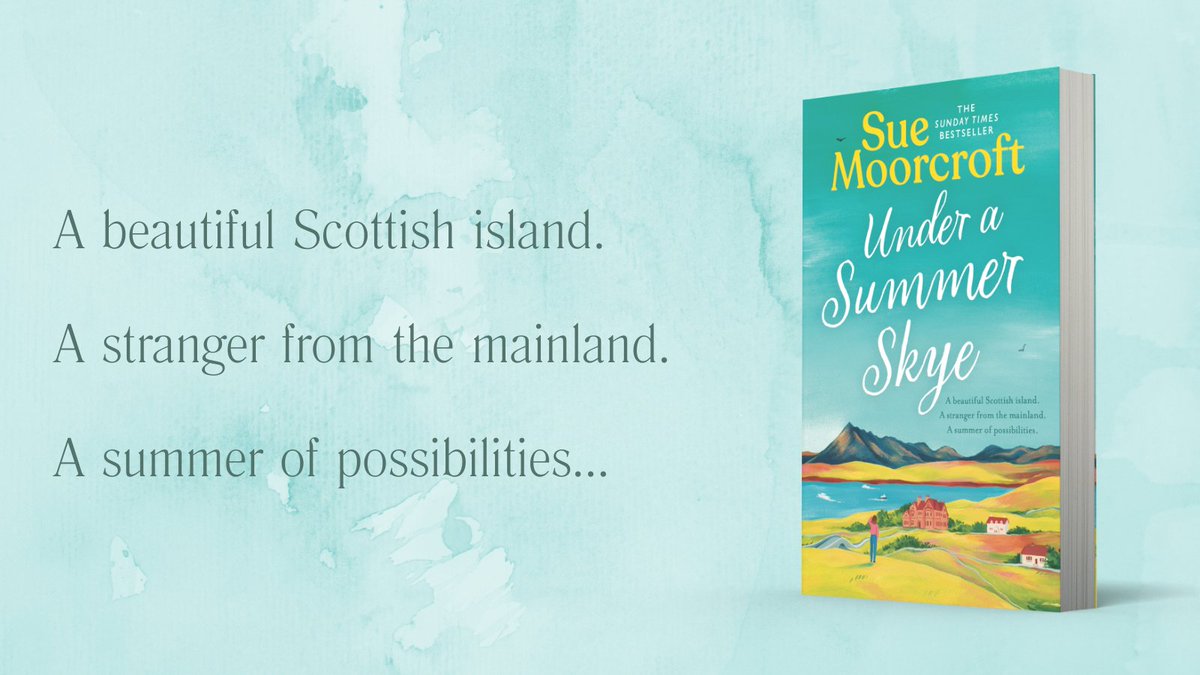 #UnderASummerSkye will be released in the UK two weeks today! (And in N America two weeks on Tuesday). Yeah, I'm a LITTLE bit excited. :-) (Can you tell?) #Preorder your copy here: books2read.com/MoorcroftUASS