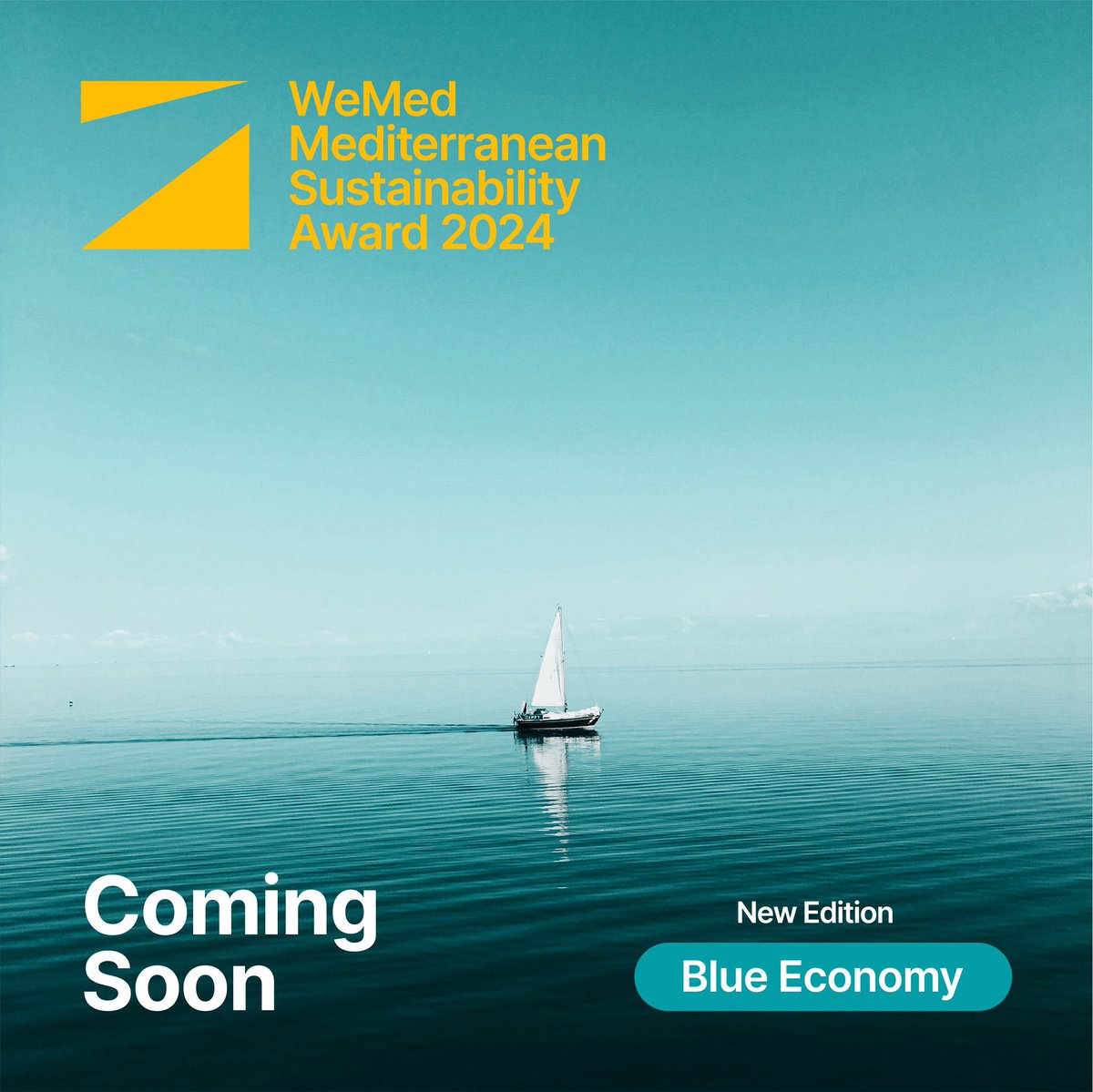 📢 NEWS || The 4th edition of the #WeMedAward is just around the corner! This year, the award celebrates sustainable businesses operating in the #BlueEconomy within the Southern Mediterranean region 🌊 Further details will be provided soon! #Sustainability #GreenBusiness