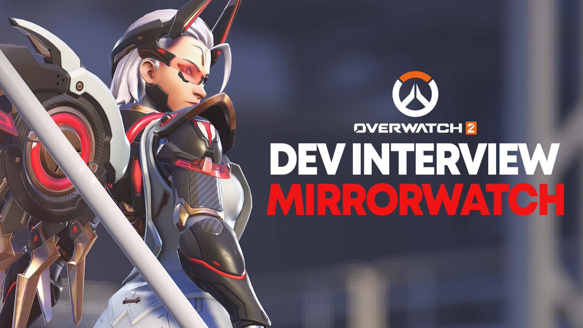 DEV INTERVIEW: MIRRORWATCH!! I got to chat with Dion Rogers, the Overwatch 2 Art Director, about the art and design around Mercy's Mythic and various Mirrorwatch skins! ⬇️ 📽️ Watch here: youtu.be/5ZBFDtk7KyM