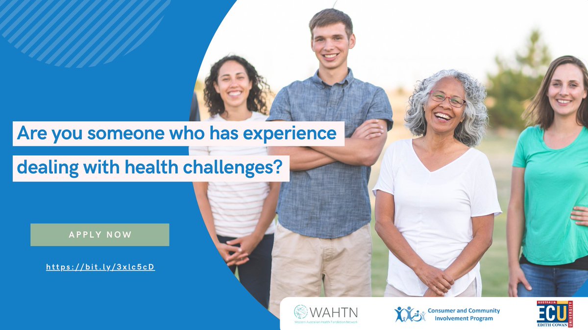 Consumer and Community Involvement Program tweet media