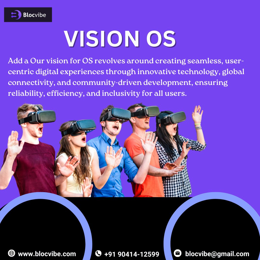 🚀 Dive into the future with Vision OS! Experience seamless, user-centric digital interactions.
.
.
Explore more at Blocvibe for innovative technology solutions. 🌐
.
.
#VisionOS #BlocvibeTech #InnovationUnleashed #appdesign #webdeveloper #appdevelopment #appdevelopers