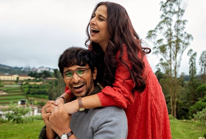 On a scale of 1-10, how much did you enjoy #VidyaBalan and #PratikGandhi's chemistry in #DoAurDoPyaar? ❤️