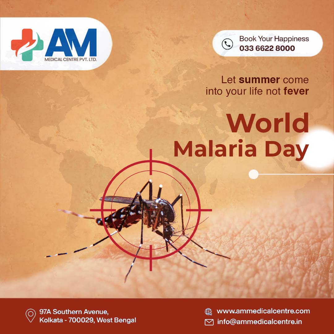 Today, on World Malaria Day, let's unite to fight against this preventable disease and work towards a malaria-free world. Together, we can make a difference! 💪🦟 #WorldMalariaDay #EndMalaria #ZeroMalariaStartsWithMe #AMMedicalCentre #AMmedical #HealthcareForAll