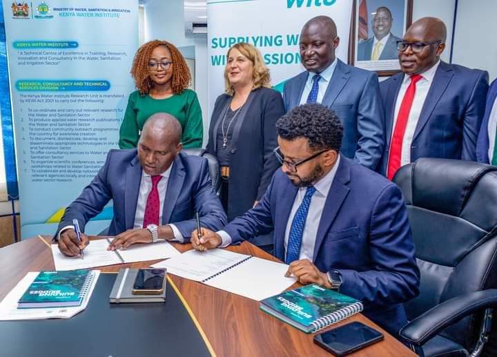 kewi_kenya's tweet photo. Raise A Toast To Our Legacy Of Excellence: KEWI shines as a beacon in water engineering, acknowledged as the epicenter of NRW (Non-Revenue Water) excellence, From cultivating sports champions to pioneering groundbreaking water management technologies in Kenya. https://t.co/ePkEIlDKpL