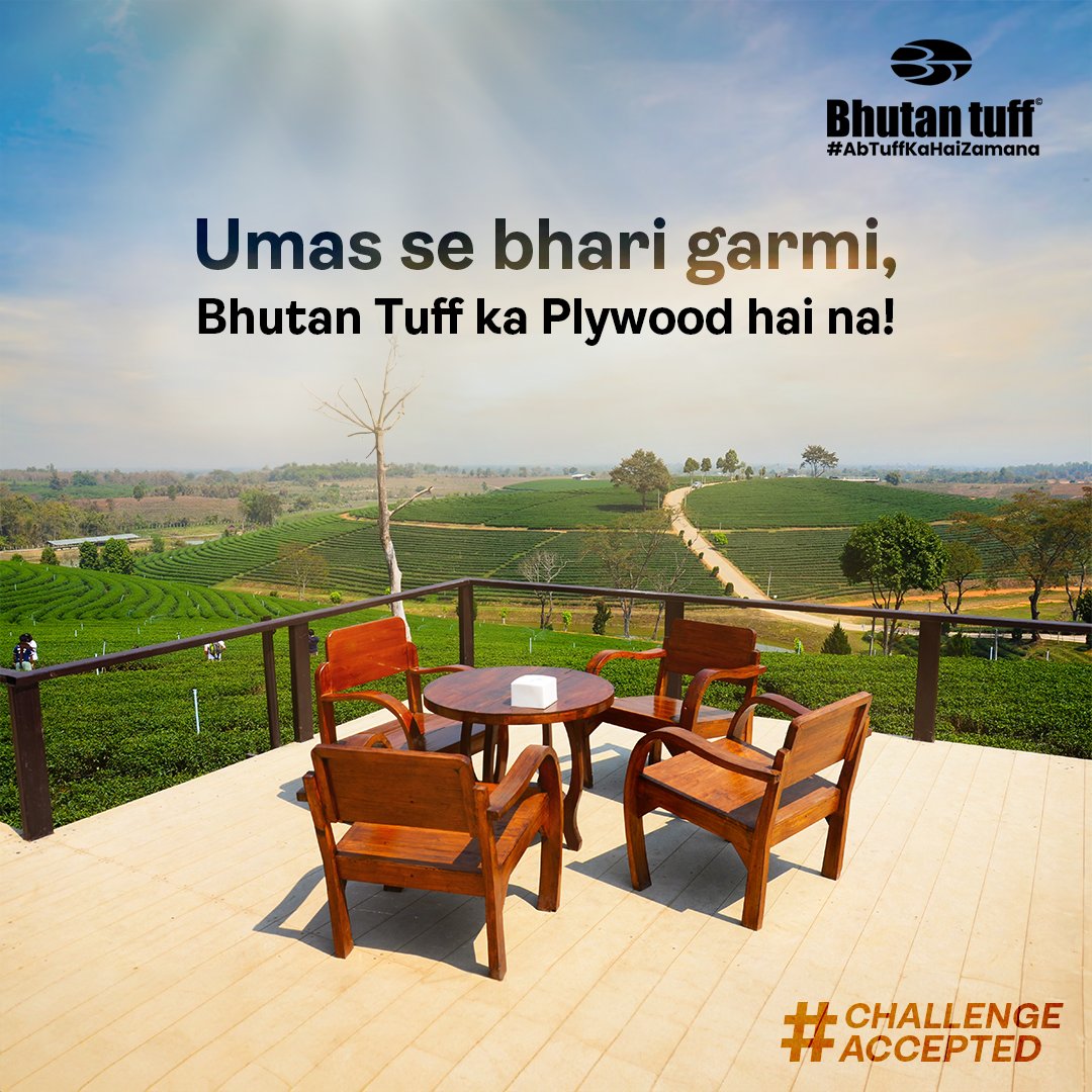 Have you heard about Summer Laugh? Our plywood laughs in the face of summer heat, outlasting local ply year after year. Chill out this summer!
#abtuffkahaizamana #tuffply #plywoodcompany #moistureproof #challengeaccepted #summerchallenge #summerready #campaignpost