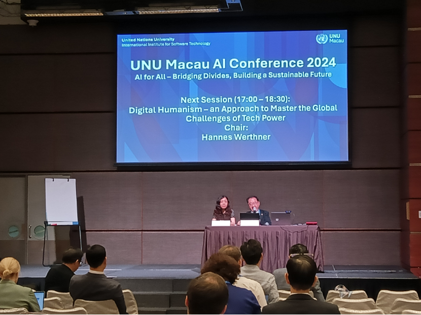 🇺🇳 #Live from #AIConference2024! 

🔍Gen AI Governance and Law in Asia-Pacific
aimacau-2024.org/parallel-sessi…

Experts from different countries presented their insightful ideas on the mechanism design for risk management of #GenerativeAI in the Asia-Pacific region.