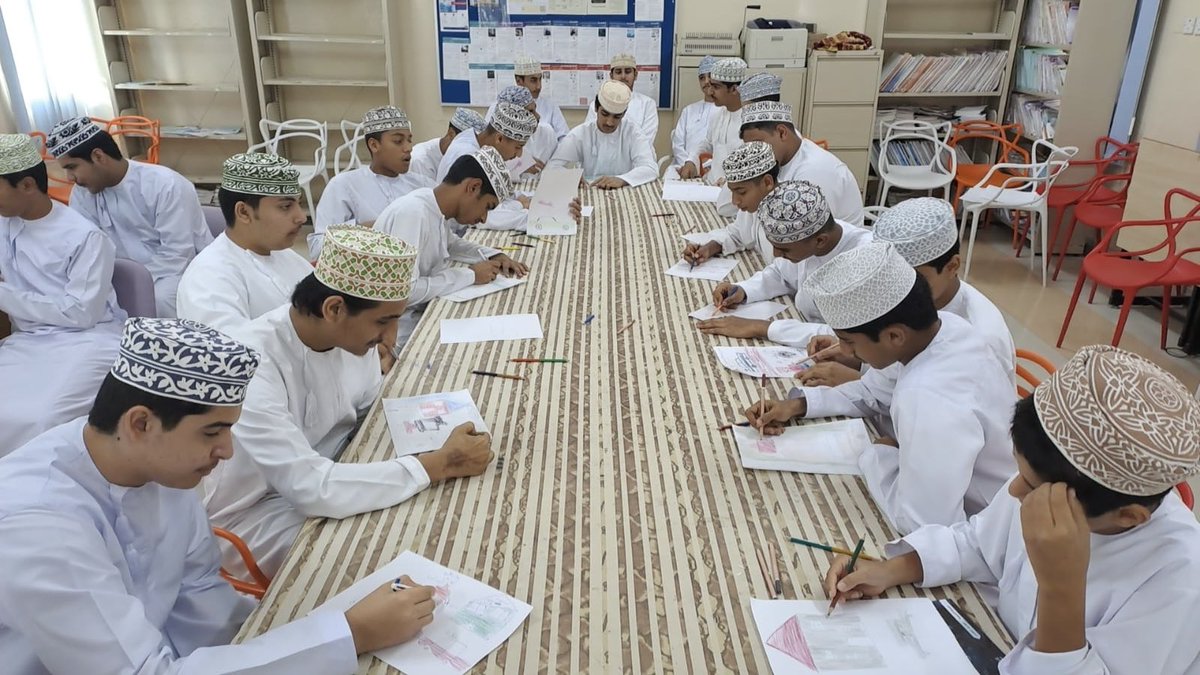 مدرسة الإمام الربيع بن حبيب (10-12) tweet media