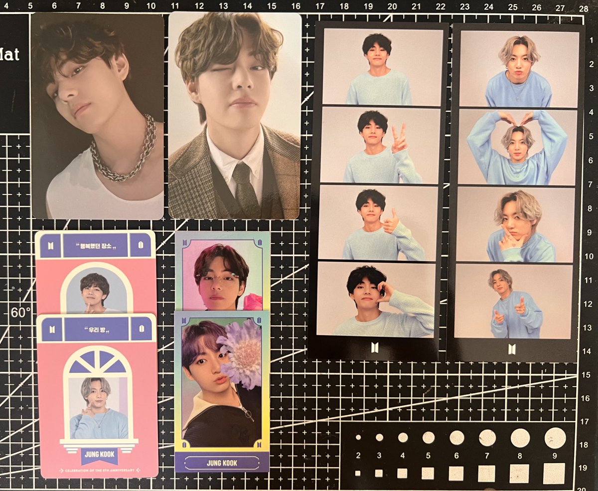mnvoir's tweet photo. wts lfb ph festa bts namjoon rm yoongi suga jhope hoseok jin jimin v taehyung jungkook photo strips postcard pc https://t.co/QoopfgxXi3