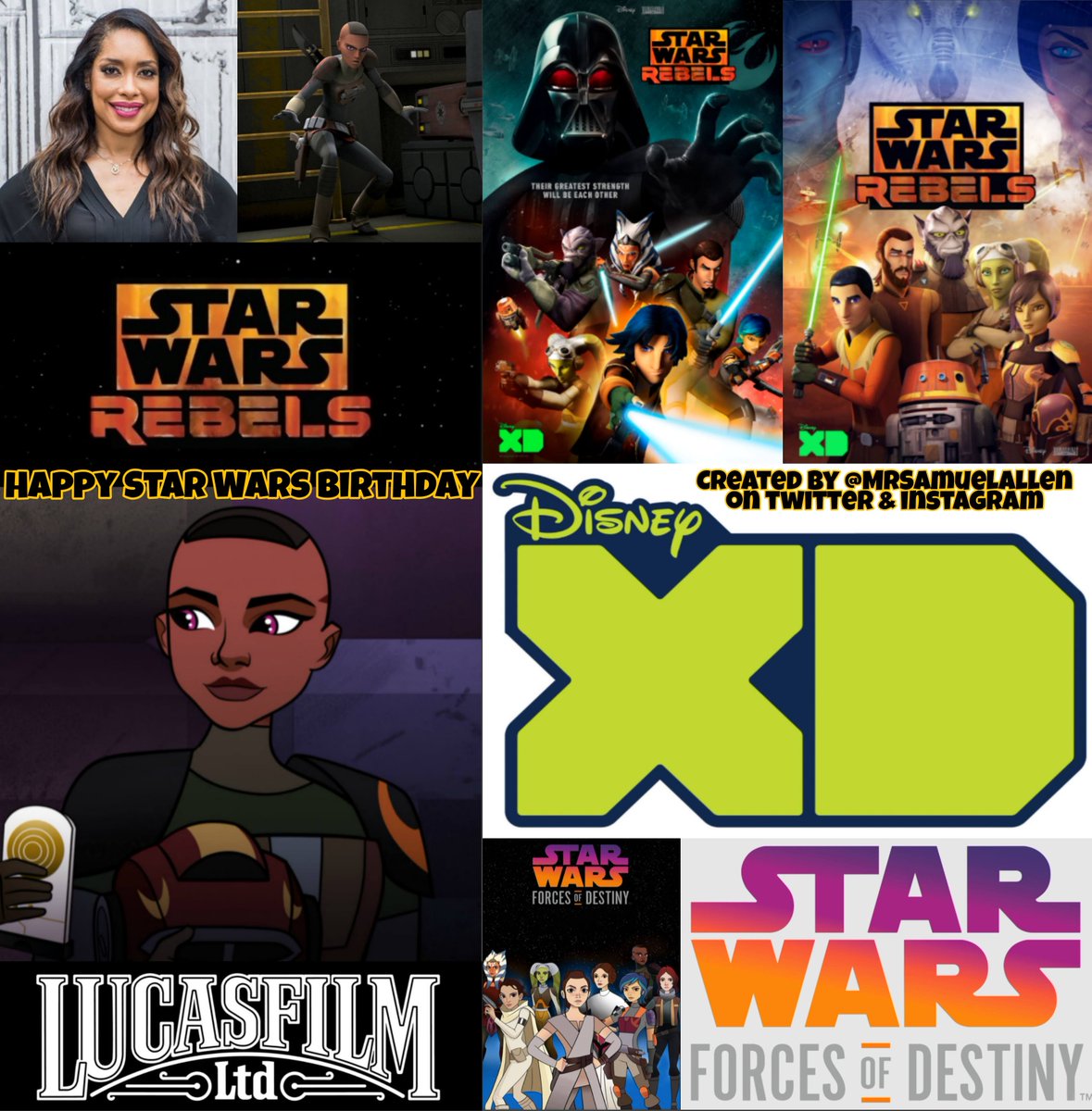 MrSamuelAllen's tweet photo. Happy Birthday to @ginatorres, she voiced Ketsu Onyo in seasons 2,4 for #StarWarsRebels &amp; #StarWars #ForcesOfDestiny. Follow her on Instagram https://t.co/lY3ZBC01sm. https://t.co/TBjk6fcZmw