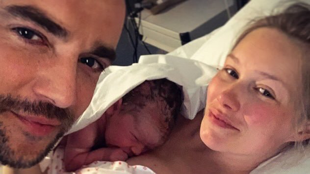 benadamsuk's tweet photo. Here he is! 🥰 Storm Skjoldnes Adams born on 23/04/24 at 13.17 weighing 9 pounds/4.1 kilos. BIRTH IS NO JOKE! Tears, sweat, exhaustion, bravery…….but thankfully I managed to get through it and am recovering well. Thanks for asking (Sara did ok too) 😎😉 Let’s go home! https://t.co/071wepxYAY