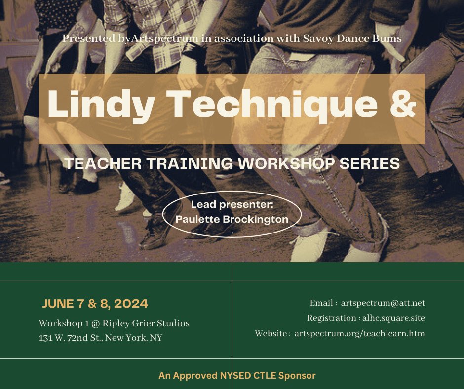 What are you doing the 7th and 8th of June? Will you be in NYC?
#lindy #lindyhop #lindyhoppers #danceclasses #artseducation