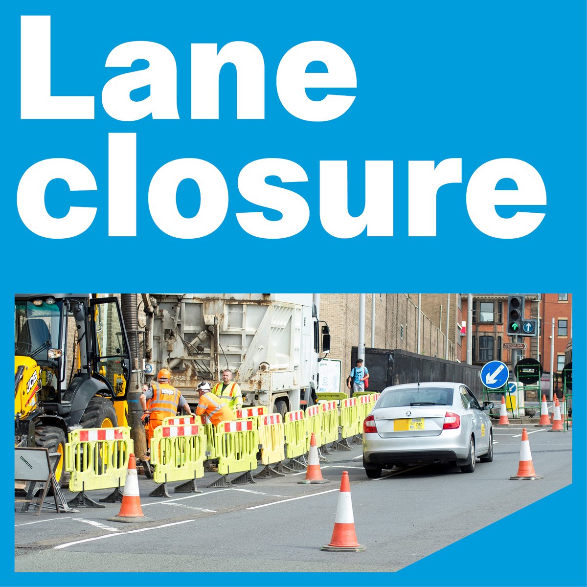 🚧 Emergency services have now been able to reopen Huntingdon Street (Southbound) 🚧 Lane one of Huntingdon Street at King Edwards Street is now closed instead ⚠️ Please continue to take extra care if you are travelling through the area