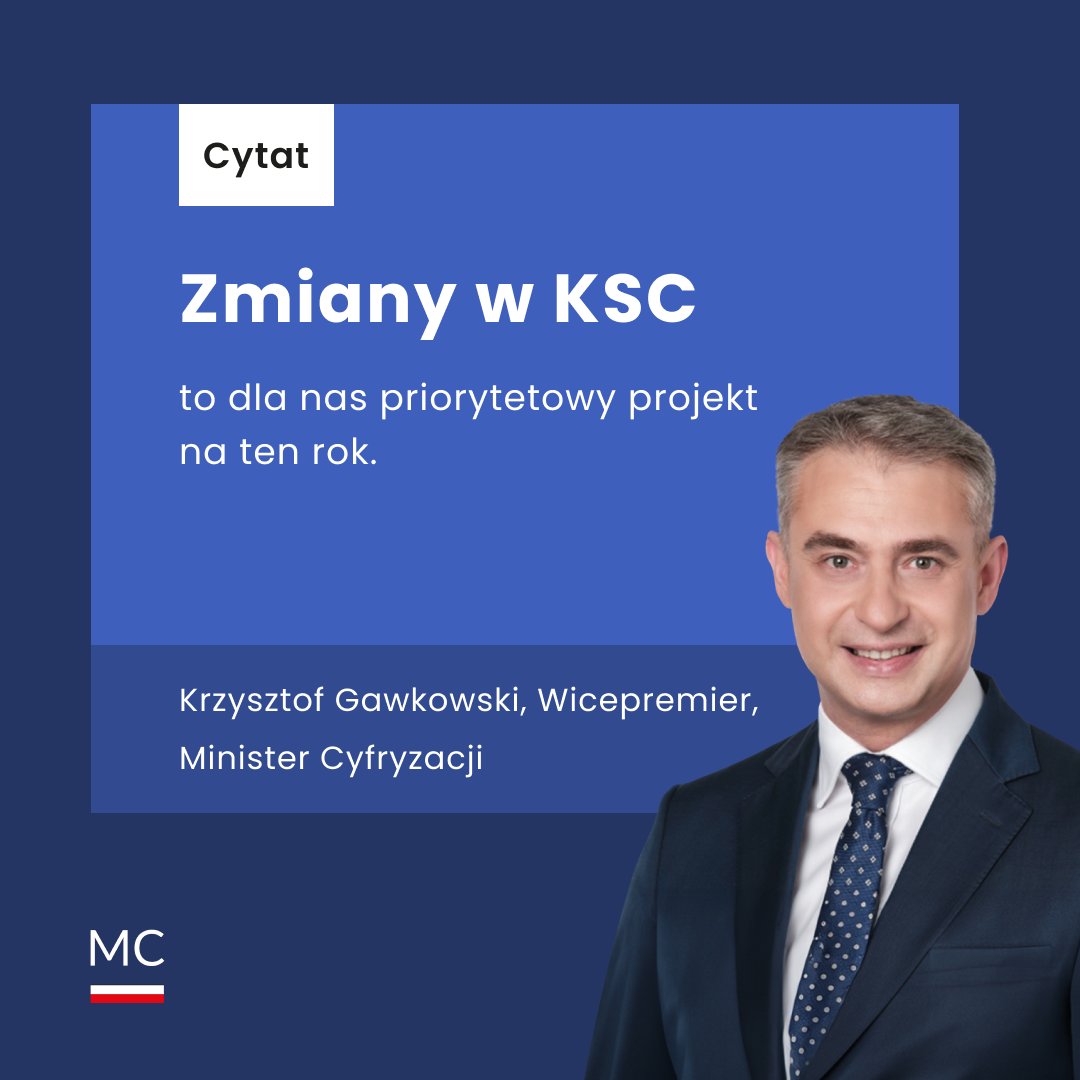 A także 🗨 Jesteśmy zdeterminowani, aby wprowadzić nowe prawo szybko, ale zachowując odpowiedni okres dla przedsiębiorców do dostosowania się do regulacji - powiedział @KGawkowski dla @gazeta_wyborcza. Więcej w materiale - wyborcza.biz/biznes/7,17715… #MinisterstwoCyfryzacji #KSC…