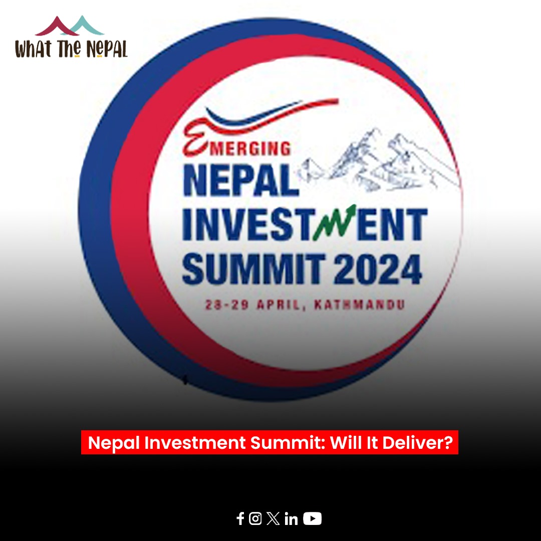 Read More: whatthenepal.com/.../nepal-inve…

#nepal #nepalinvestmentsummit #exploretolive #news #fdiinnepal #nepaltourism #tourisminvestmentnepal #InvestmentOpportunities #NepalEconomy #InvestmentSummit #NepalDevelopment #NepalBusiness #Whatthenepal