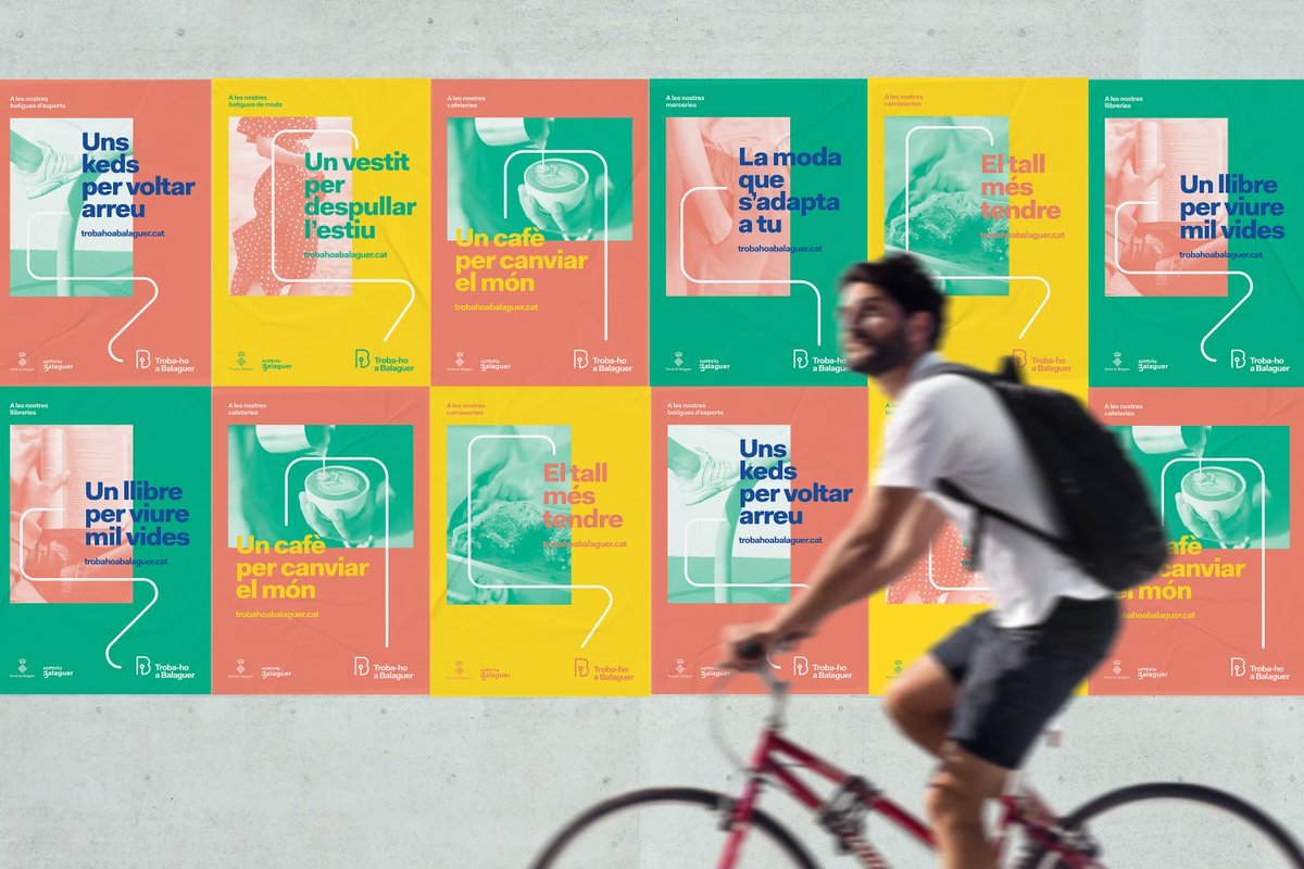 Disseny de la campanya TROBA-HO A BALAGUER. 

Més a sopagraphics.com/projecte/troba…

#disseny #dissenygrafic #campanya #publicitat #balaguer #lleida