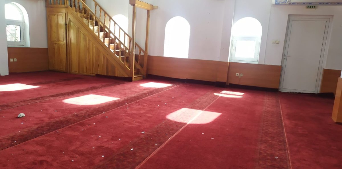 Vandalizm Sliven'deki camide hasara yol açtı  kircaalihaber.com/bulgaristan/va…