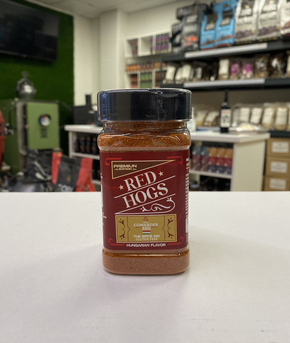budamazonia's tweet photo. Red Hogs Rub: A spice blend with authentic Hungarian flavor. Ideal for seasoning pork. 
Visit our online store: https://t.co/QWxJM7Bsg1
🔥🔥🔥🔥🔥🔥🔥🔥🔥🔥🔥
#redhogs #seasoningrub #comanderbbqrub #budamazonia #bbqrub #chefgrill #smokedrub https://t.co/1QEruksr9N