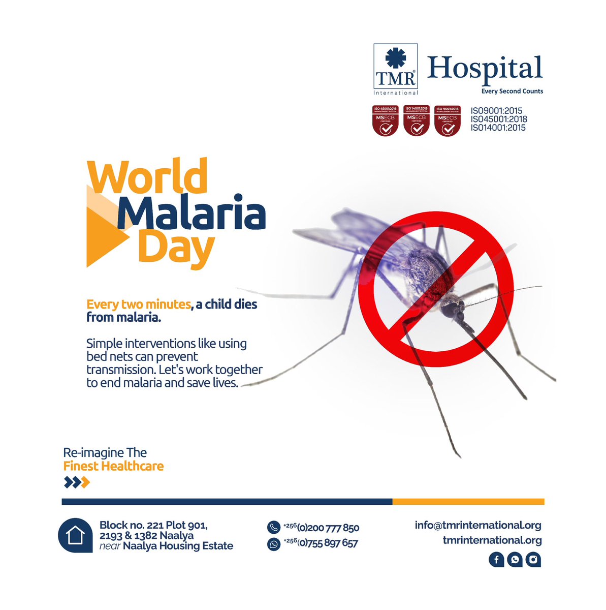 From prevention to treatment, every step we take brings us closer to a malaria-free world. 
#malariaday #WorldMalariaDay2024