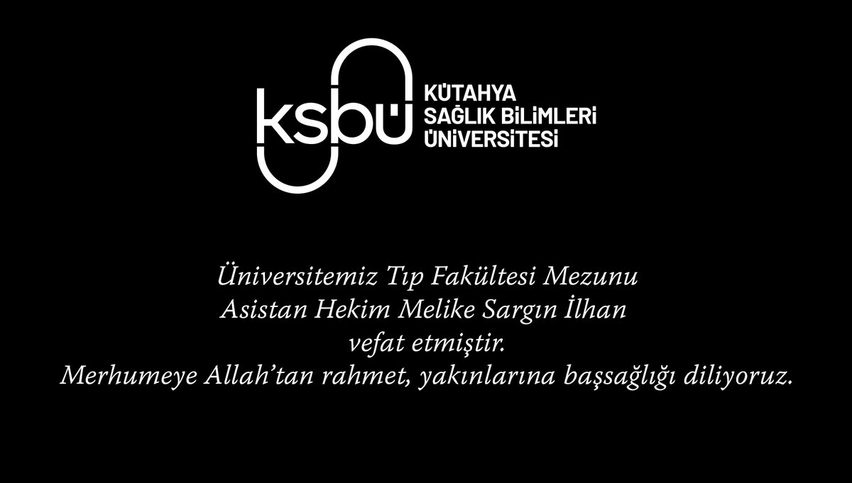 Kütahya Sağlık Bilimleri Üniversitesi (@ksbu_kurumsal) on Twitter photo 2024-04-25 06:27:11