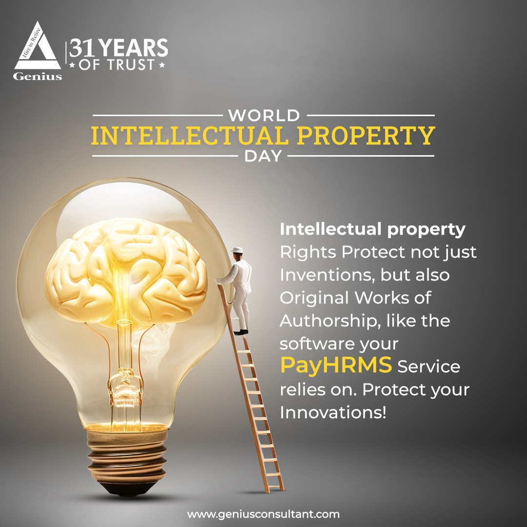 Guard your creations and innovations with the shield of Intellectual Property Rights! 
#IPRights #InnovationProtection #IntellectualProperty #ProtectYourIdeas #GeniusConsultantsLtd