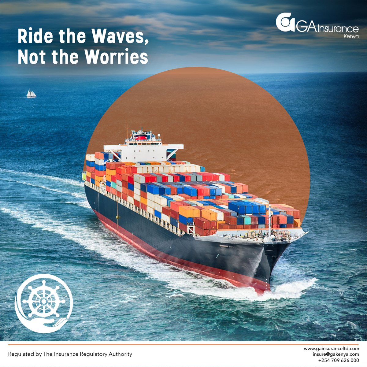 Cargo worries? #RestAssured GA Marine Insurance has you covered. We protect your shipment from dock to dock.
#GaMarine