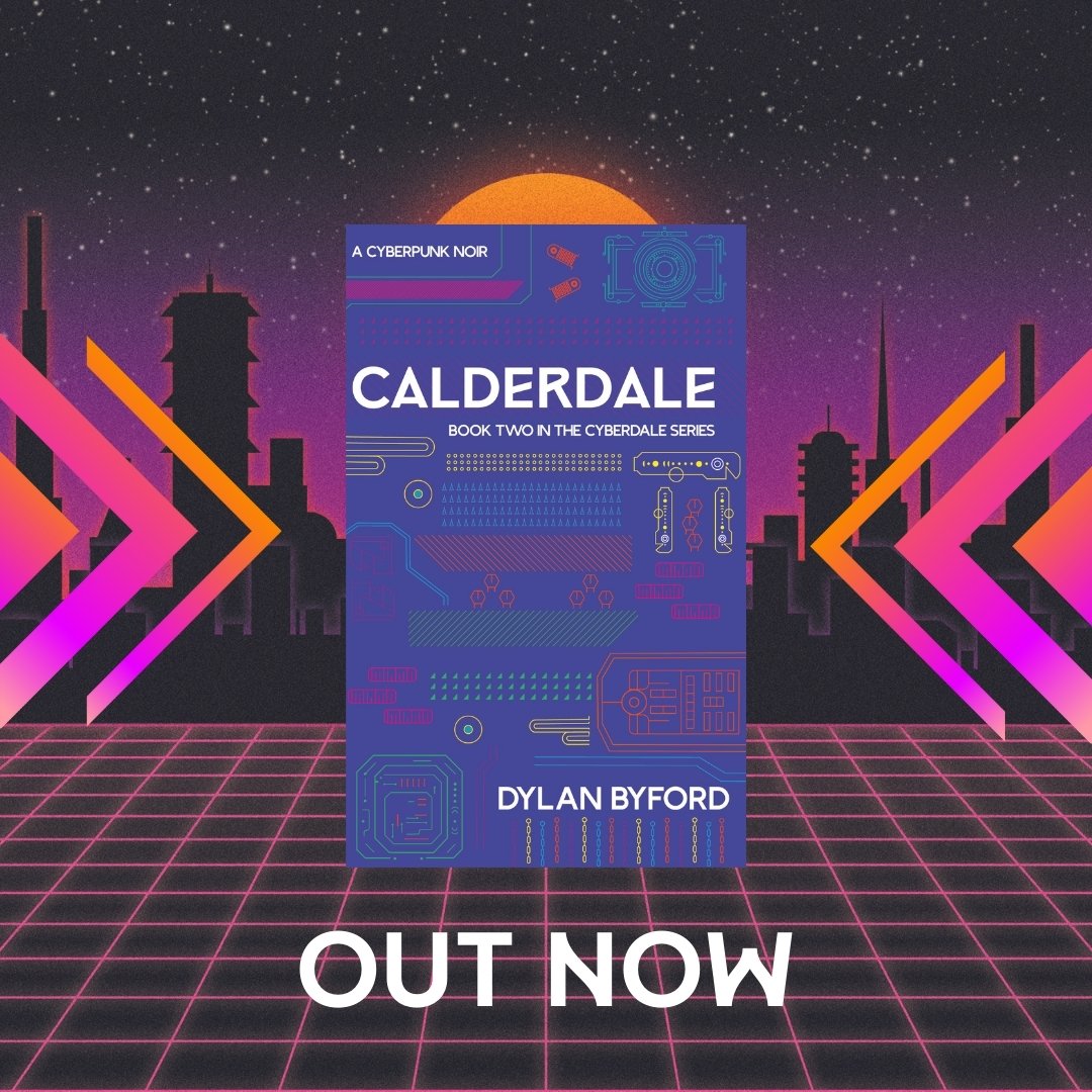 Have you bought your copy of Calderdale by @dylan_byford yet? Sequel to Airedale, this cyberpunk mystery set in future Yorkshire was wildly popular at Burnley comic fair, and is perfect for fans of scifi, crime or weird fiction in general Order now: northodox.co.uk/product-page/c…